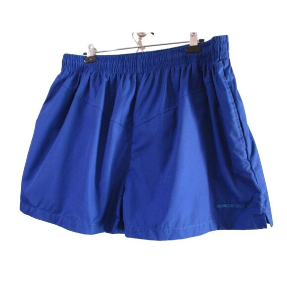 Members Only Big Tall 3X Swim Trunks Mesh Liner Pockets Royal Blue EUC - Picture 1 of 16